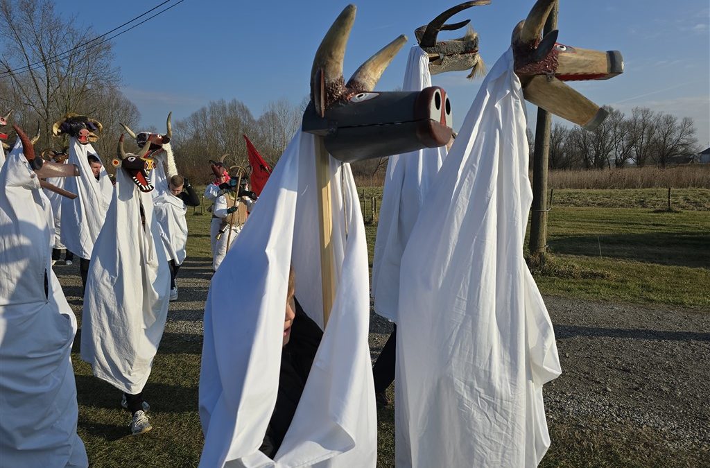 Fašnik u Podturnu: Čaplje, Štrki, Mukavci, Cimeri…