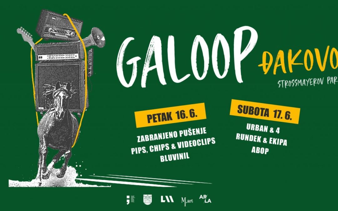 Galoop festival u Đakovu 20. i 21. lipnja uz Let3, Baby Lasagnu, My Baby…