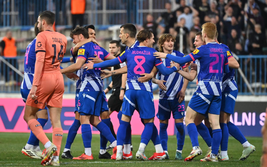 HNL: Lokomotiva u 90. minuti do boda u Osijeku