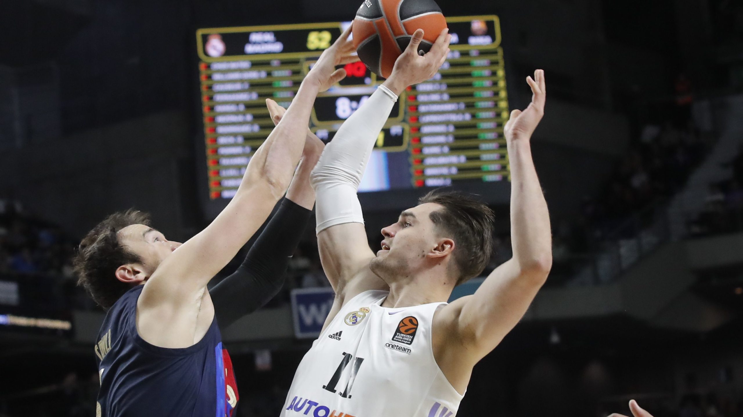 Euroleague basketball – Real Madrid vs. FC Barcelona