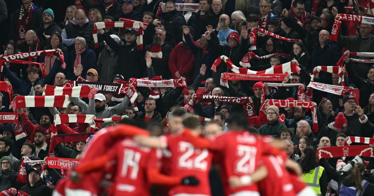 Igrači i navijači Nottingham Foresta