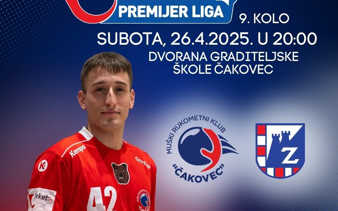 DOMAĆA UTAKMICA MRK ČAKOVEC PROTIV RK ZAGREB