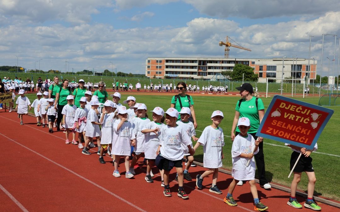 Više od 600 mališana trčalo, skakalo i igralo: Održan 21. Olimpijski festival dječjih vrtića Međimurja!