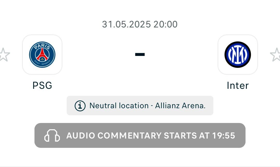 Spektakl u Münchenu: PSG i Inter večeras odlučuju o novom prvaku Europe!