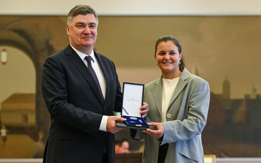 Kristalni globus u Hrvatskoj: Milanović odlikovao Zrinku Ljutić i njezinog trenera