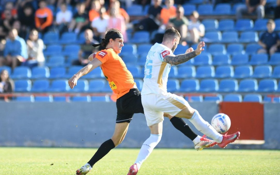 Rijeka zadržala vrh HNL-a: Gol Djouahre bio dovoljan za pobjedu u Šibeniku