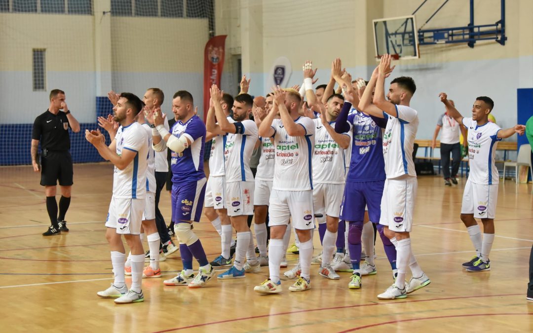 MNK Novo Vrijeme je prvak Hrvatske u futsalu! Makarani pred svojim navijačima deklasirali Osijek i osvojili četvrti naslov