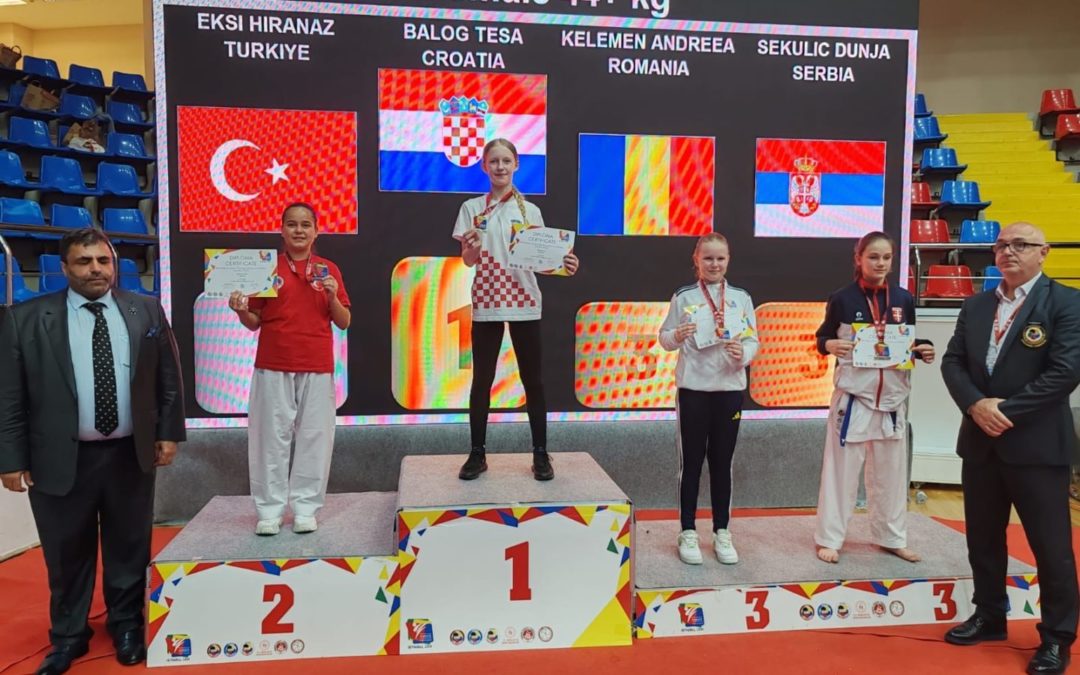 Tesa Balog: Dvostruka balkanska prvakinja u karateu, ponos Male Subotice i Hrvatske!