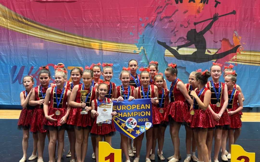 Spektakularan uspjeh: Svetomartinske Mažoretkinje zablistale na Europskom prvenstvu u Umagu!
