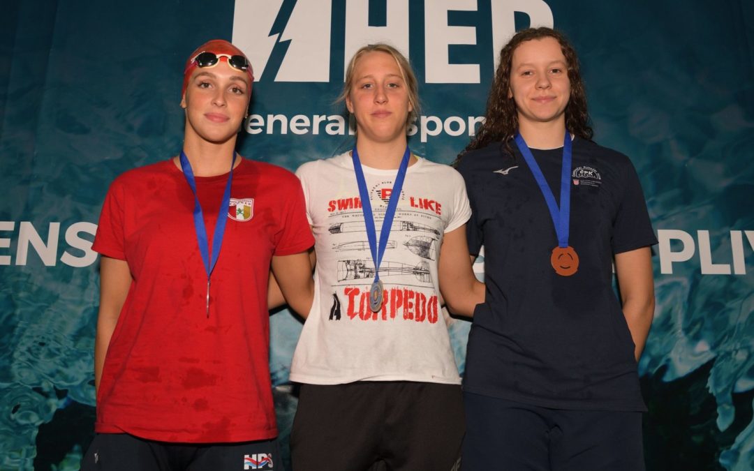 Meri Furdi osvojila broncu na Prvenstvu Hrvatske u plivanju!