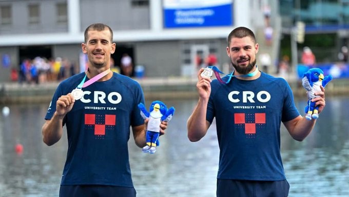 Srebrni sjaj na Univerzijadi: Mahmutović i Borković donijeli još jednu medalju Hrvatskoj