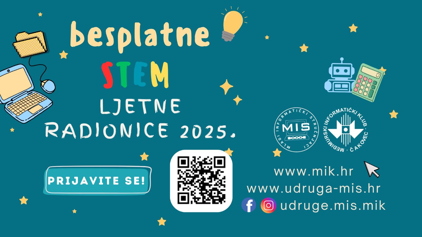Naslovna_besplatne STEM radionice 2025