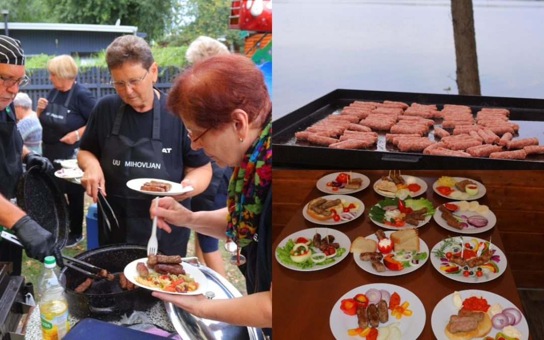 FOTO Umirovljenici pokazali kulinarske vještine: U Prelogu održana “Ćevapčijada”