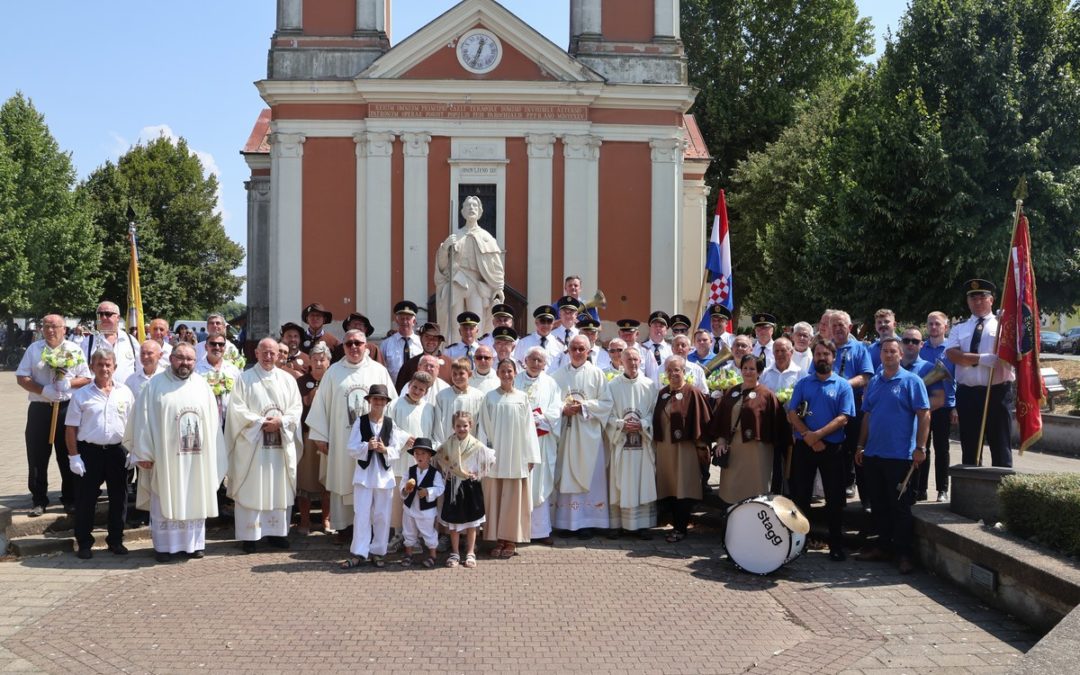 Draškovec slavio sv. Roka: Hodočašće i proslava obljetnica župe okupili tisuće vjernika i gostiju
