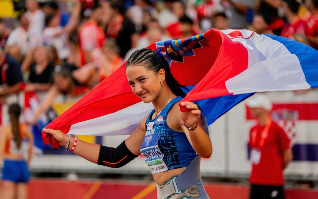 Zlatna Vita Barbić: Hrvatska atletičarka osvojila europsko juniorsko zlato u bacanju koplja!