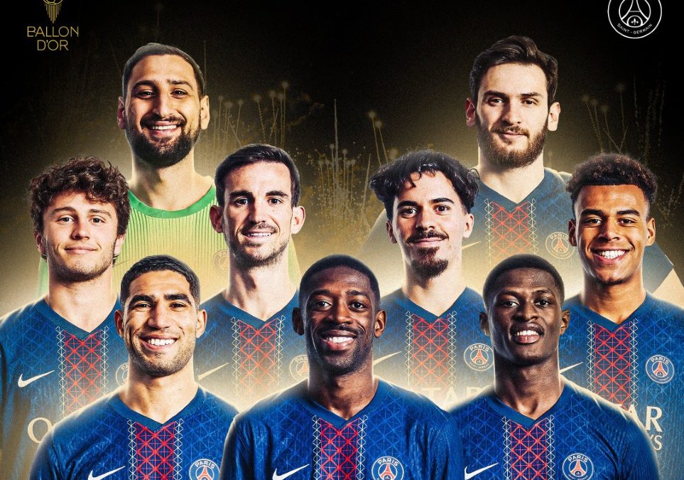 Zlatna lopta u znaku PSG-a, čak devet igrača francuskog kluba u konkurenciji