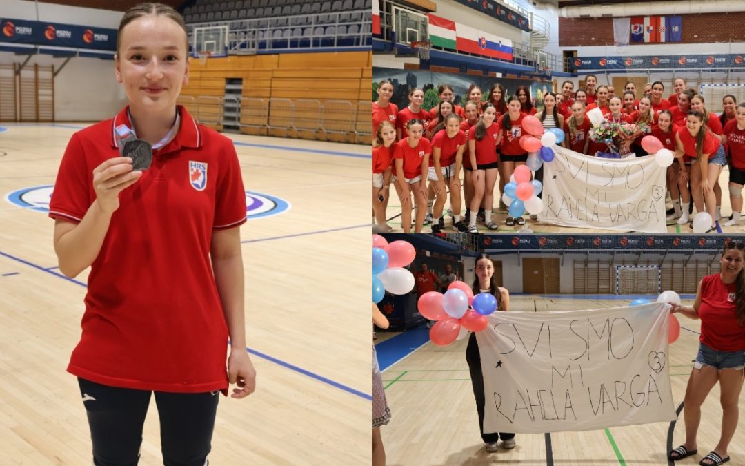 FOTO VIDEO Rahela Varga dočekana s oduševljenjem nakon povijesnog uspjeha
