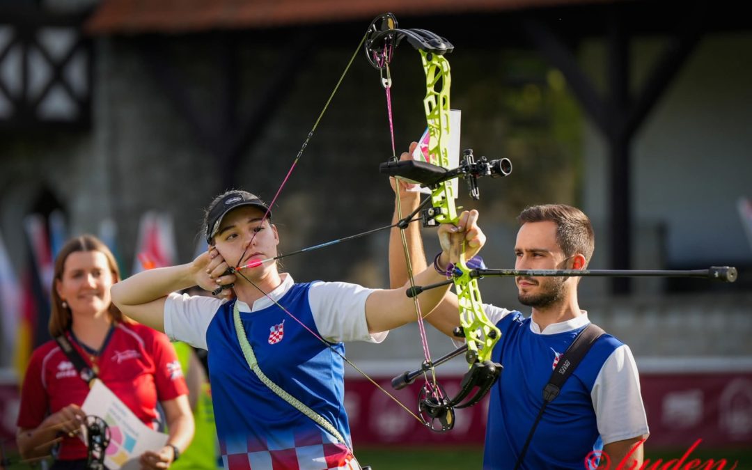 Hrvatski streličari briljirali na Europskom prvenstvu: Zlato za Amandu Mlinarić, srebro za mješoviti tim