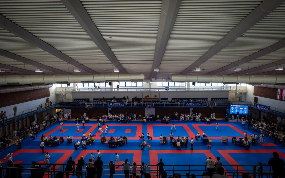 Karate spektakl u Čakovcu: Više od 850 natjecatelja na 29. Međimurje Open Croatia