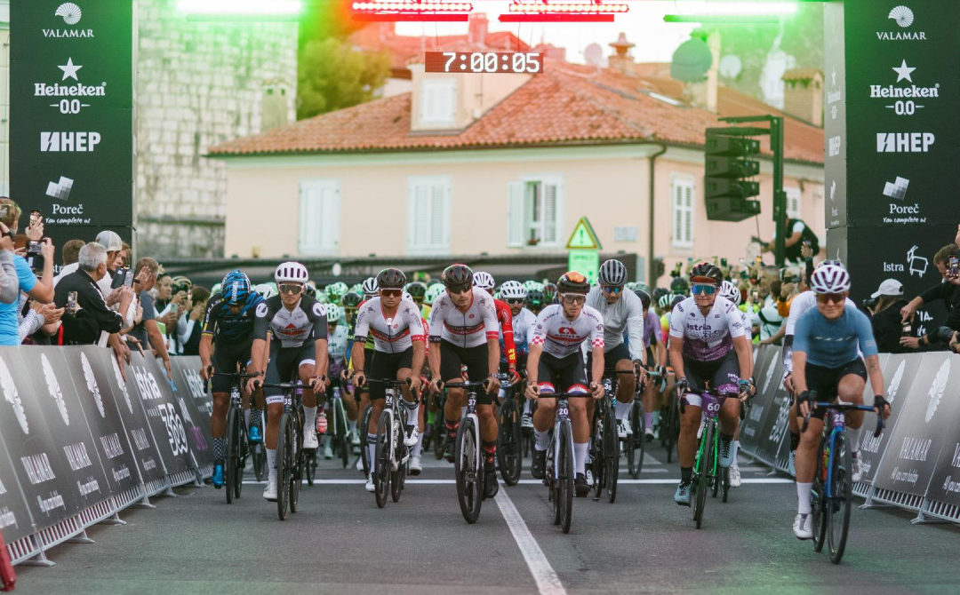 Velika biciklistička fešta u Istri: 4.200 sudionika na utrci, među njima i Vedran Ćorluka