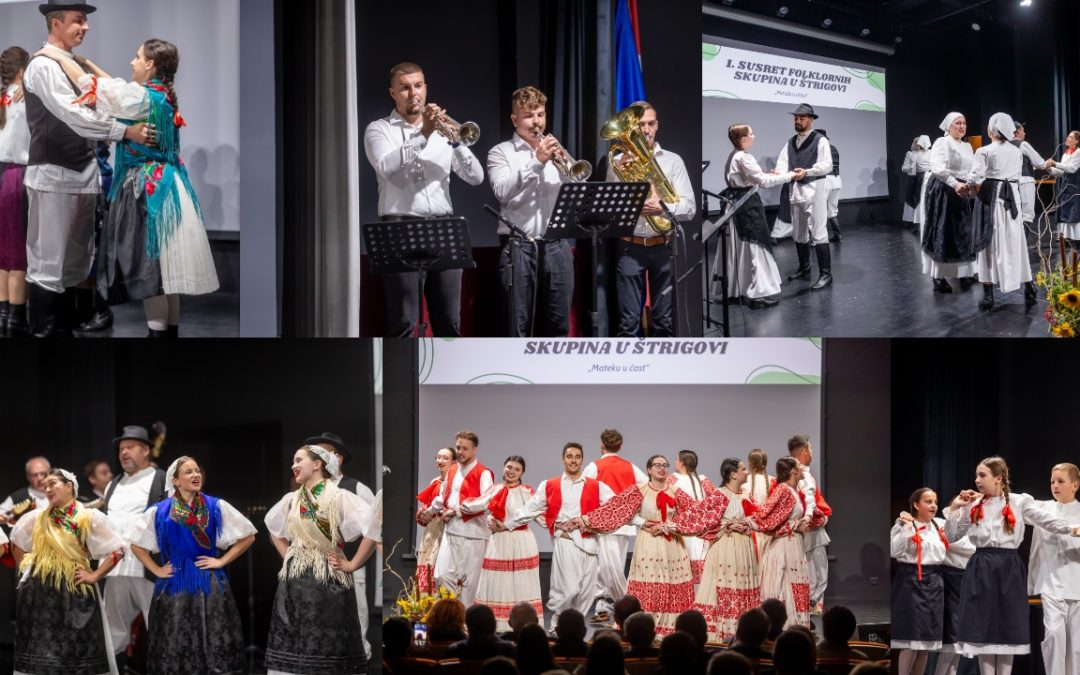 FOTO Održan Prvi susret folklornih skupina u Štrigovi: Mateku u čast