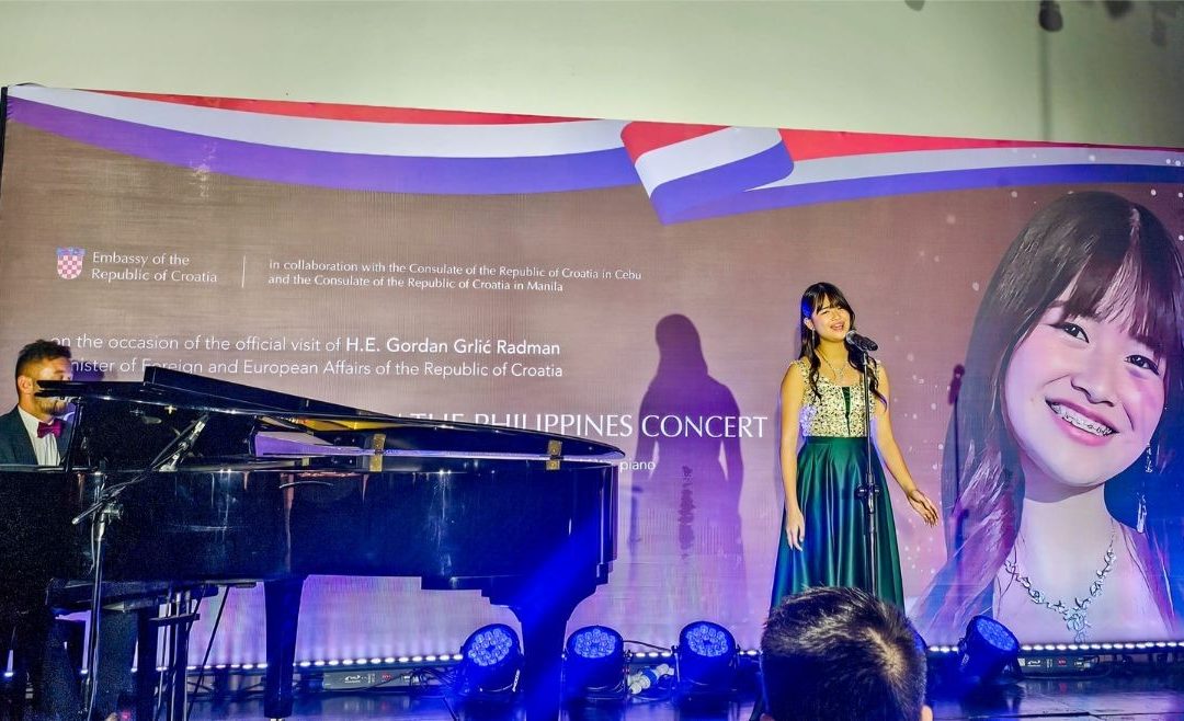 “Echoes of Croatia in the Philippines”: Nastup učenice Chriztel Acevede uz potporu Ministarstva vanjskih poslova