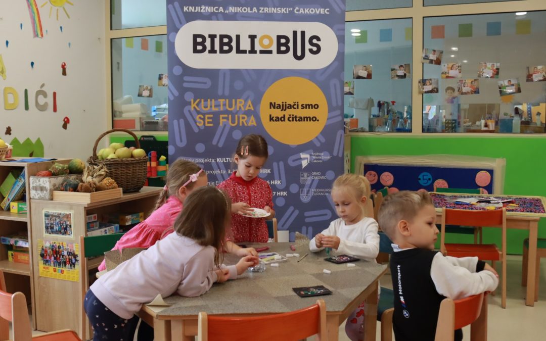 Vrećica pričalica u Selnici: Mališani DV „Zvončići“ šljokicama proslavili projekt “Kultura se fura”