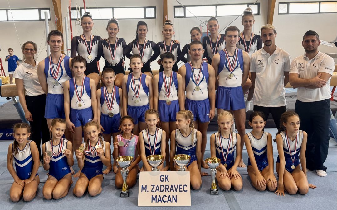 Dvaput najbolji: GK Macan briljirao s 10 zlata i oduševio goste organizacijom Kupa Hrvatske.