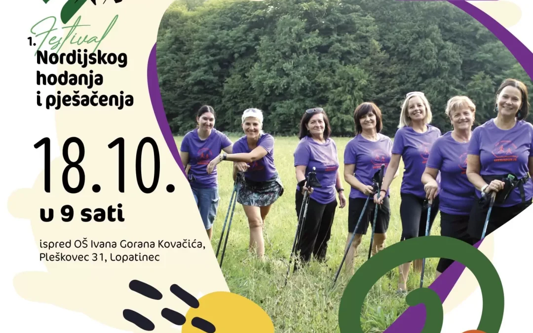 Nordijsko hodanje i pješačenje u Pleškovcu/Lopatincu: Otkrijte Matulovu stazu i Bedekovićeve grabe!