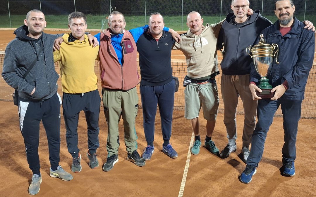Teniska dominacija: Veterani TK Jug 2 treći put zaredom prvaci Međimurja!