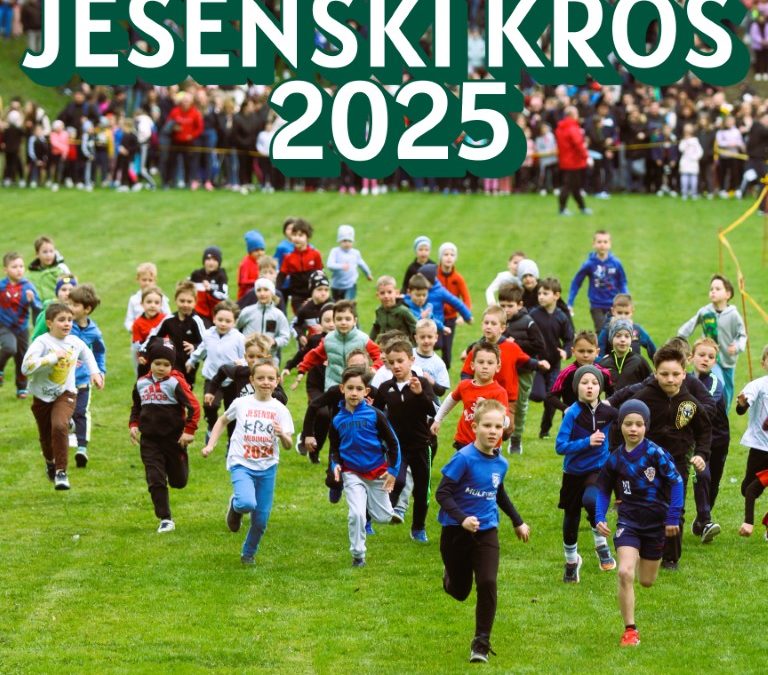 Od vrtića do studenata: Međimurski kros ponovno oživljava Čakovečki park