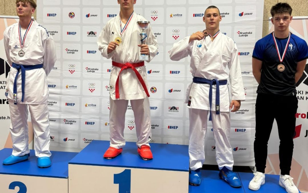 Karate klub Globus osigurao put na Prvenstvo Balkana s jednim zlatom, srebrom i dvije bronce!