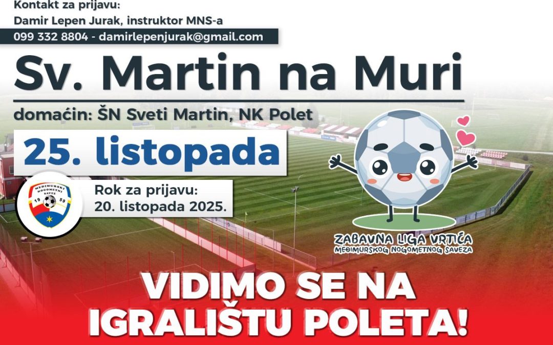 Prijavite mališane na 23. Susret vrtićaraca u Svetom Martinu na Muri