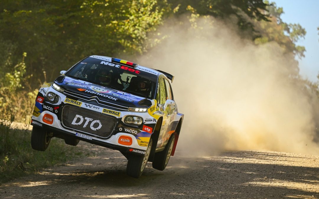 Jon Armstrong preuzeo vodstvo uoči završnice ERC Croatia Rallyja