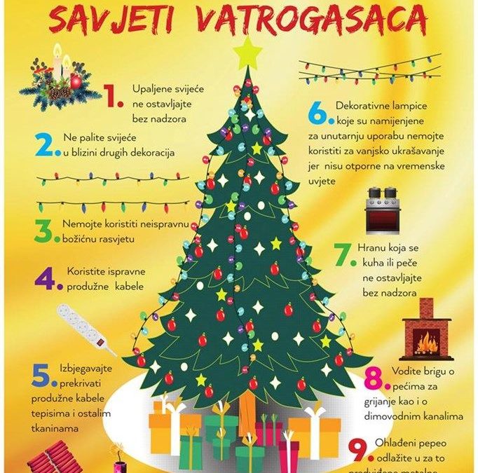 Advent je vrijeme povećanog rizika: Kako izbjeći požare i sigurno provesti blagdane?