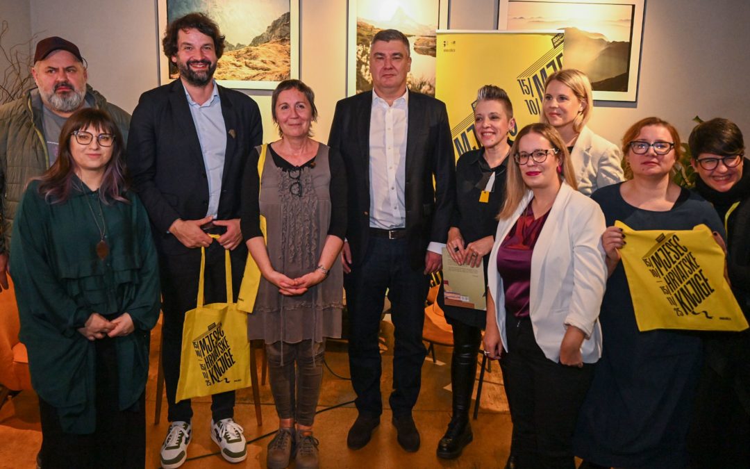 Odabrali knjižničari: Milanović s Borisom Jokićem i Ivicom Prtenjačom na završnici Mjeseca hrvatske knjige