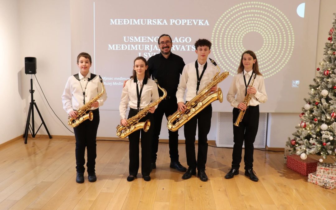 MEĐIMURSKA POPEVKA ŽIVI: Vrhunski saksofonisti zatvorili Mjesec međimurske popevke u Čakovcu