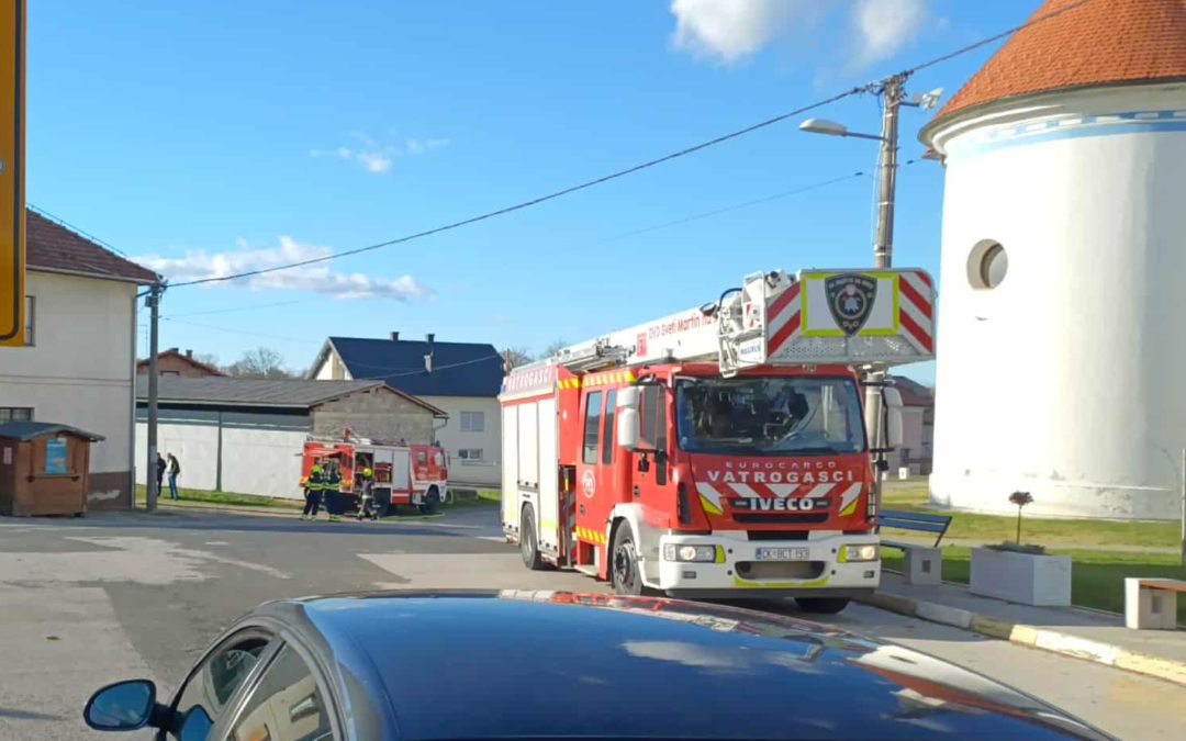 Požar u centru Svetog Martina na Muri brzo stavljen pod kontrolu