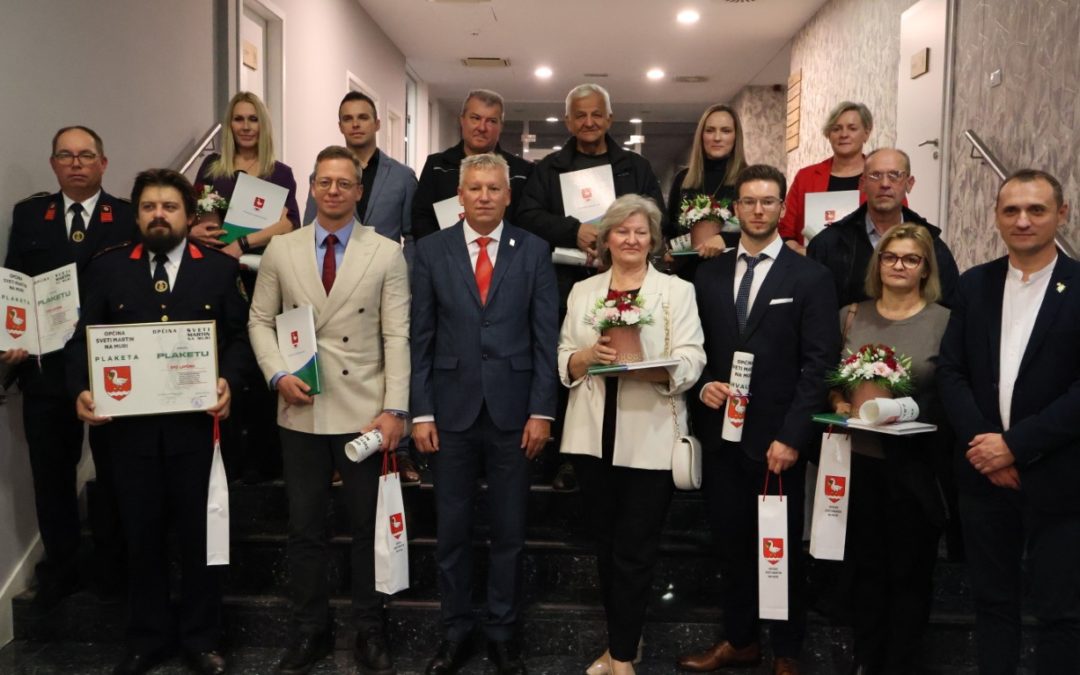 Svečana sjednica OV Sveti Martin u znaku bratimljenja, najvećih investicija i odavanja počasti laureatima