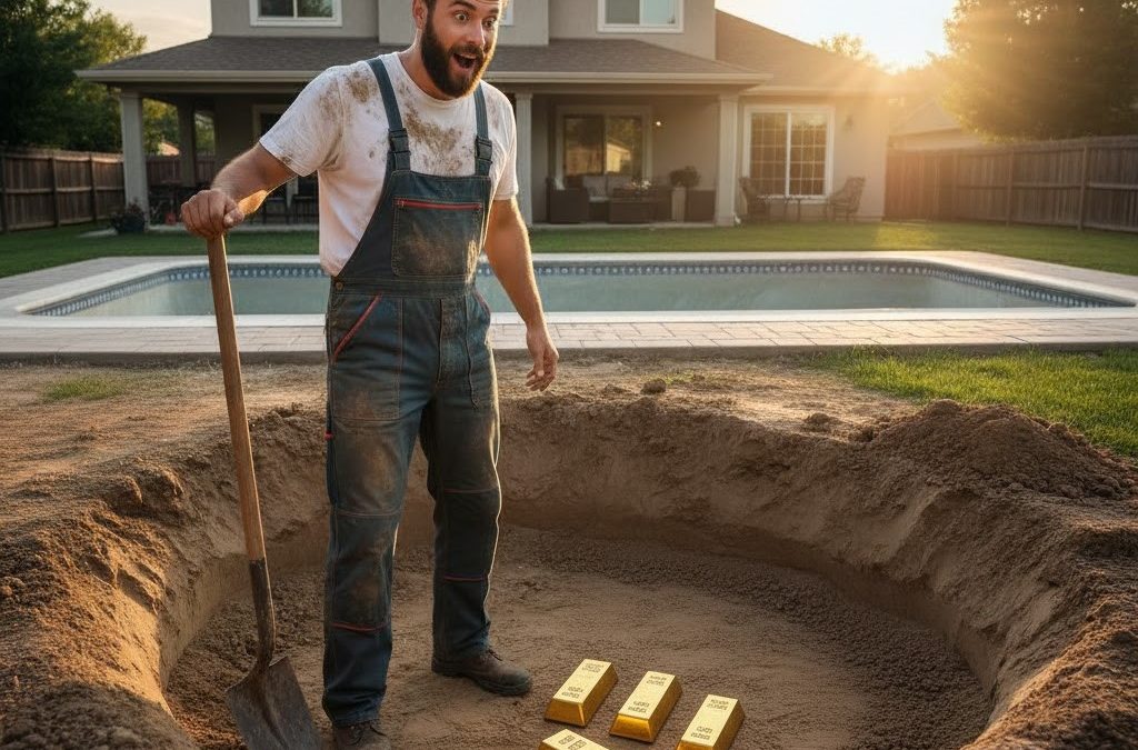 Nevjerojatna sreća: Kopao bazen u vrtu i pronašao blago vrijedno gotovo 700.000 eura