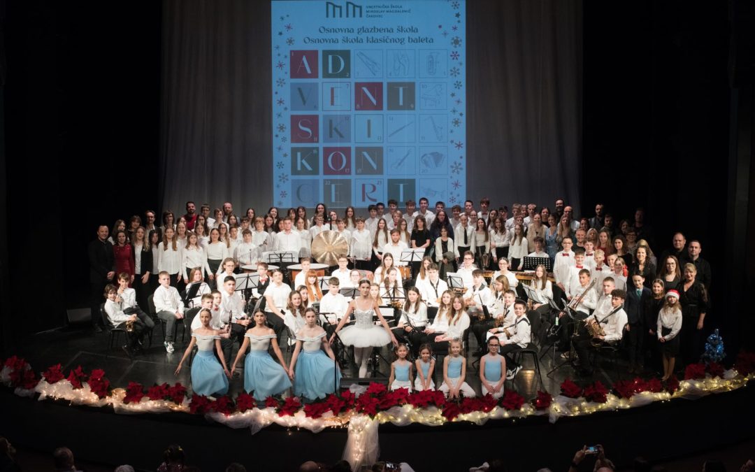 Adventski koncert Umjetničke škole Miroslav Magdalenić oduševio publiku