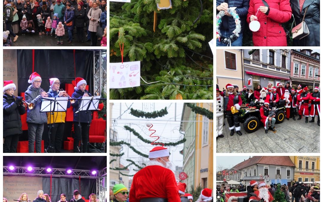 Druga adventska subota u Čakovcu: Koncerti najmlađih, humanitarna akcija i spektakl Moto mrazova oduševili centar!