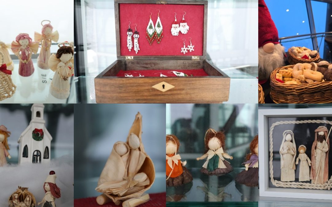 FOTO Čarobni Vinarium: U kupoli vidikovca otvorena blagdanska izložba Centra rukotvorina Lendava