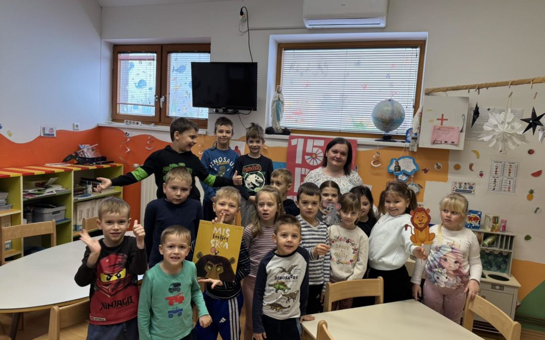 Bibliobus stigao u Žabnik: Nacionalni izazov „15 po 15“ pokrenuo val čitanja u DV „Ribica“