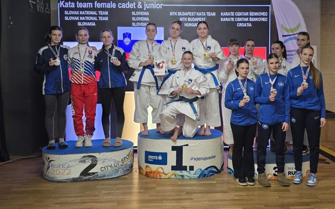 Karate centar Šenkovec briljirao na 34. Grand Prixu Croatia u konkurenciji 26 zemalja