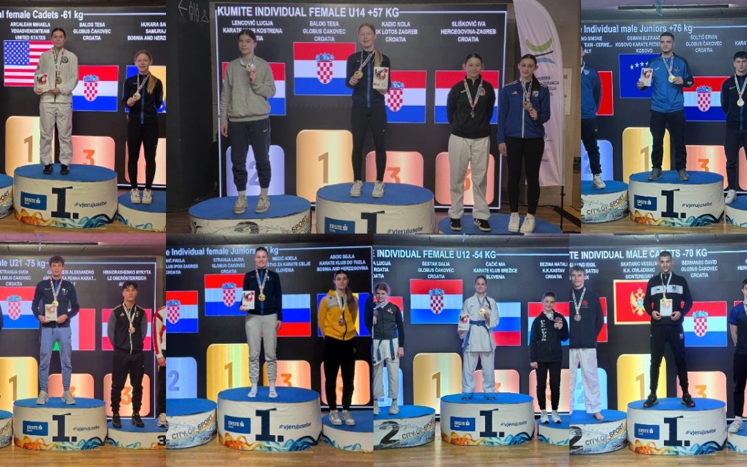 Karatisti Globusa briljirali na jednom od najjačih turnira regije