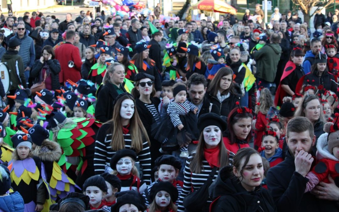 FOTO: Šarenilo, smijeh i dječja mašta: Mursko Središće proslavilo fašnik u velikom stilu