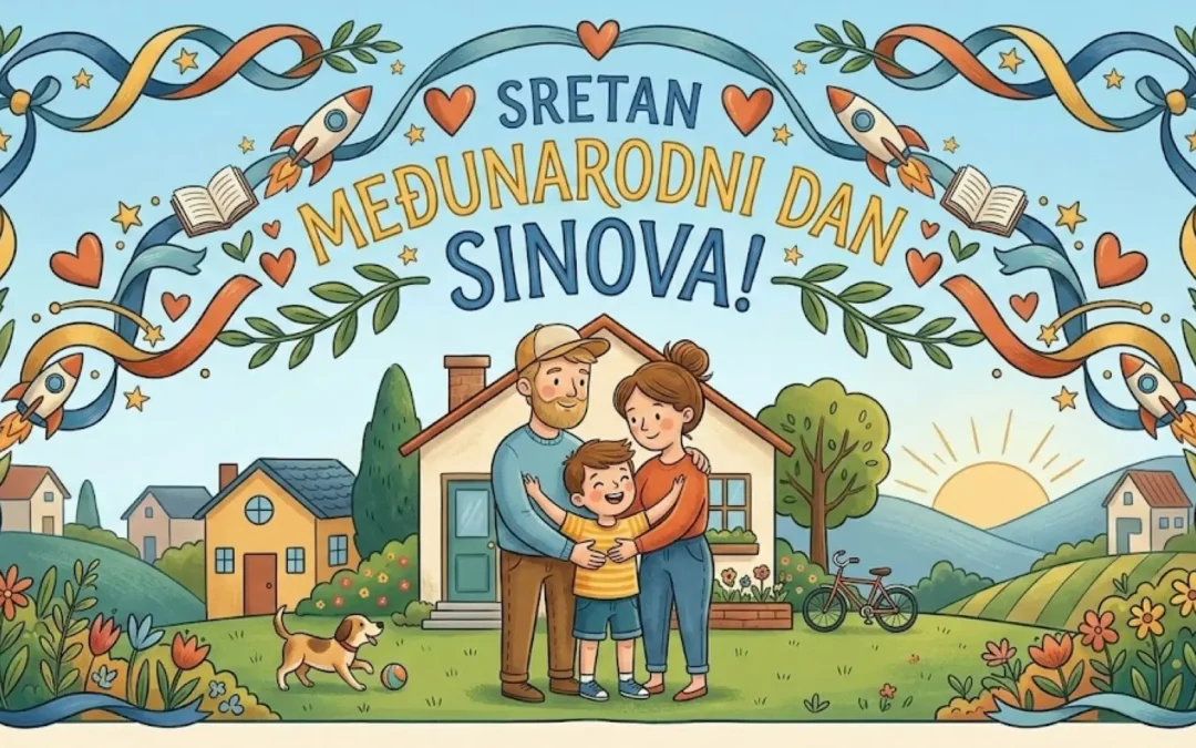 Danas slavimo naše male i velike junake: Sretan Međunarodni dan sinova!