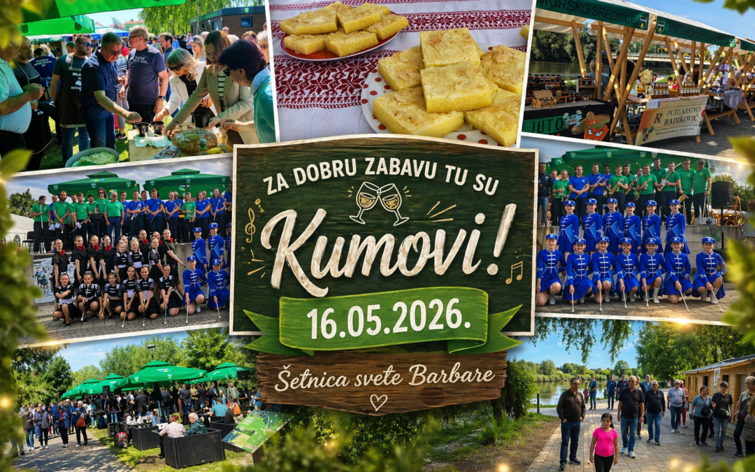 Šetnica svete Barbare oživljava uz glazbu i domaće okuse – dođite na subotnje druženje u Murskom Središću!