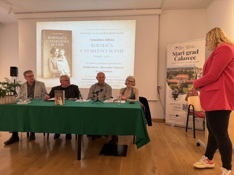 Predstavljen roman „Kornjača u staklenci šutnje” autora Tomislava Ribića